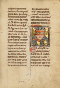 An Elephant Carrying Three Soldiers by Unbekannt Unbekannt